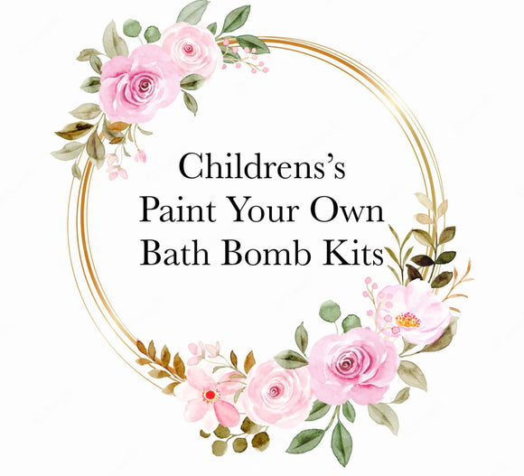 Children's Paint Your Own Bath Bomb Kit