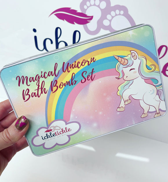 Magical Unicorn Bath Bomb Set