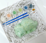 Triceratops Paint Your Own Bath Bomb Kit