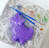 Girly Diplodocus Paint Your Own Bath Bomb Kit