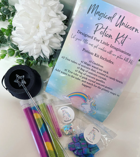 Unicorn Bath Potion Kit