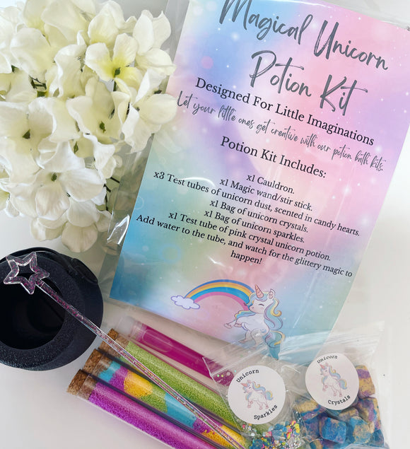 Unicorn Bath Potion Kit