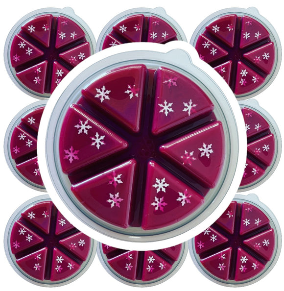 100g Cherries On Snow Wax Melt Deli Pot