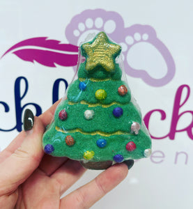 Large Christmas Tree Bath Bomb