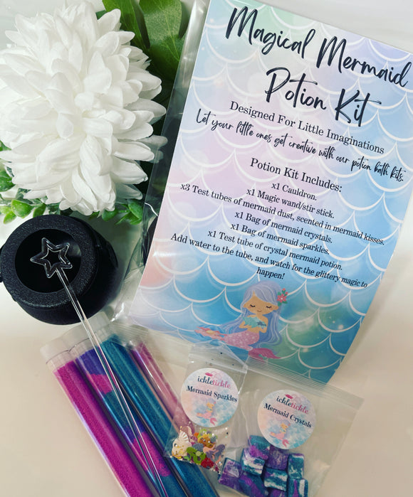 Mermaid Bath Potion Kit