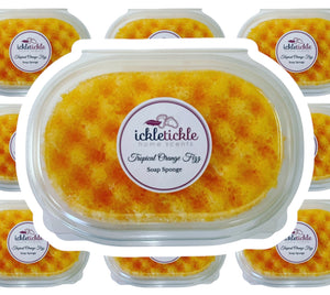 Tropical Orange Fizz Exfoliating Soap Sponge