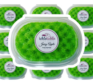 Juicy Apple Exfoliating Soap Sponge