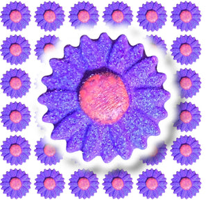 Mini Purple Rain Flower Bath Bomb