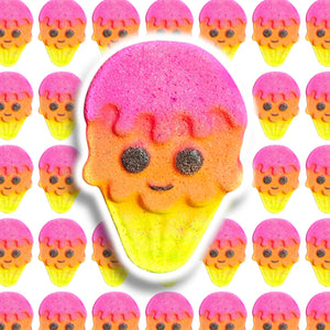 Mini Cloudy Ice Cream Bath Bomb
