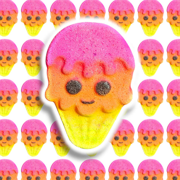 Mini Cloudy Ice Cream Bath Bomb