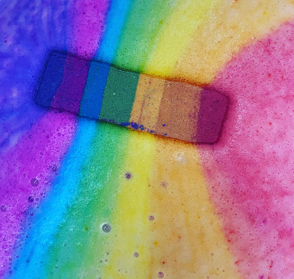 Rainbow Stick Bath Bomb