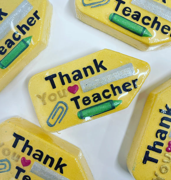 Thank You Teacher Pencil Bath Bomb